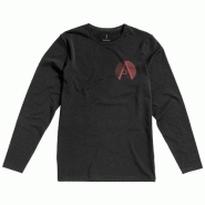 T-shirt bio manches longues pour homme Ponoka - 95% coton biologique ringspun - 200 g/m² T-shirt bio manches longues pour homme Ponoka - 95% coton biologique ringspun - 200 g/m²