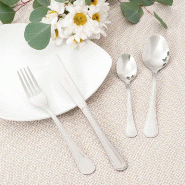 Couteaux Sevilla 21,5cm acier argent - par 12
