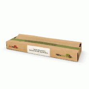 Distributeur de feuilles de papier alimentaire Kraft brun 35x27cm - par 500