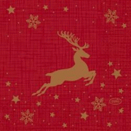 DUNI - Serviette ouate 24x24cm 3 plis Shimmer Tree 20x50 = 1000 pièces - rouge papier 211616 DUNI - Serviette ouate 24x24cm 3 plis Shimmer Tree 20x50 = 1000 pièces - rouge papier 211616