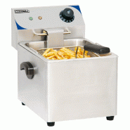 Friteuse électrique à poser avec cuve 8 l température 190 °c puissa... - PCFE8