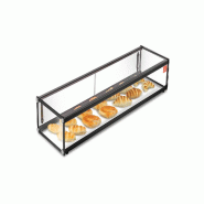 Gasfrit - Vitrine neutre de comptoir à 1 niveau, 1200 × 330 × 215 mm - Verre en cristal GFCH2 Gasfrit - Vitrine neutre de comptoir à 1 niveau, 1200 × 330 × 215 mm - Verre en cristal GFCH2