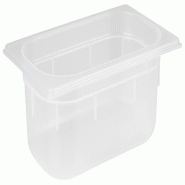 METRO Professional Récipient GN 1/4, 100 mm, Polypropylène - blanc plastique polypropylène 283700