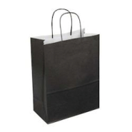 PAPA France Sacs kraft poignées torsadées Noir 44 X 35 X 14 - SCBKN35 PAPA France Sacs kraft poignées torsadées Noir 44 X 35 X 14 - SCBKN35