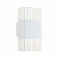 Paulmann Applique LED Tharin IP44 3000K 120x104mm 2x3,7W Blanc 71252 - blanc inox 71252 Paulmann Applique LED Tharin IP44 3000K 120x104mm 2x3,7W Blanc 71252 - blanc inox 71252