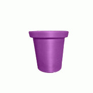 PLAST'UP ROTOMOULAGE Pot de fleurs rond xxl delight 75l - VIOLET - violet 0669014882097