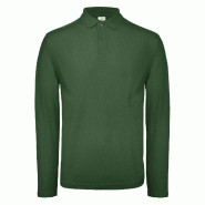 Polo homme ID.001 manches longues Bottle Green 3XL 100% Coton - XXXL 5401007207624