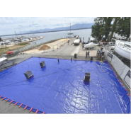 Station (aire) de lavage carénage mobile pour bateaux avec recyclage eau - ATLANTIK®