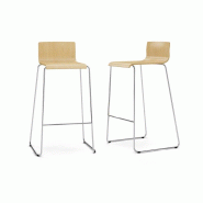 Tabouret de bar Luno Wood Tabouret de bar Luno Wood