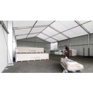 Tente de stockage industrielle pour protéger vos stocks des intempéries Tente de stockage industrielle pour protéger vos stocks des intempéries
