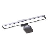 Unilux lampe de bureau nomade pour ordi portable travelight led noir. Alimentation usb puissance 4,5 w.