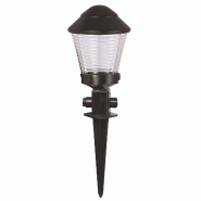 WellHome - Lampadaire d'extérieur Baikal 20x20x52cm noir - noir multi-matériau WH2975