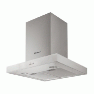 CANDY Hotte Décorative Murale 60cm 571m3/h Inox cmb655x - argenté 8016361920729