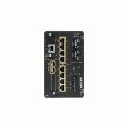 Cisco Catalyst IE3400 Géré L2/L3 Gigabit Ethernet (10/100/1000) Connexion Ethernet, supportant l'alimentation via ce port (PoE) Noir_0