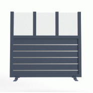 Claustra de terrasse Standard 191x180cm - anthracite texturé