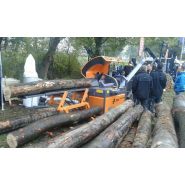 Combiné à bois de chauffage s185-ec440 - reikalevy - longueur de scie 44 cm - puissance de fendage 18.5 t