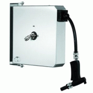 Enrouleur de tuyau 6 m avec pistolet d'eau pour cuisine profes... - P7212.0045