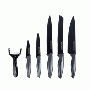 Ensemble de couteaux 6 pièces Carbone Royalty Line RLCB5-CAR - 5407004741239