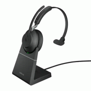 Jabra Evolve2 65 Casque Sans fil Arceau Bureau/Centre d'appels USB Type-A Bluetooth Noir