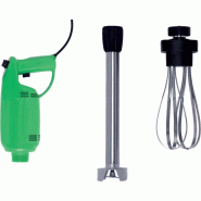 Mixeur batteur + fouet (L) 350 mm + mixeur (L) 500 mm - inox
