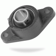 NSK - SFT2.3/16 - Paliers auto-aligneurs ovale - applique 2 trous - vis pointeau - bague longue - diamètre intérieur 55.56 mm_0