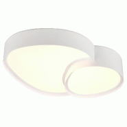 Plafonnier LED SMD, 21W, 2400lm, 2700-6500K - Blanc mat - Trio - Rise - blanc 4017807600575