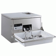 Polisseur à couverts en acier inox - stérilisation UV - débit 3000 à 3500 couverts/heure Polisseur à couverts en acier inox - stérilisation UV - débit 3000 à 3500 couverts/heure