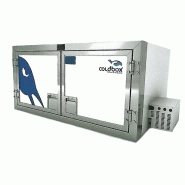 Refrigerateur pour vehicule de livraison horizontal 2 portes