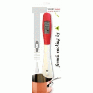 Thermomètre digital avec spatule en silicone