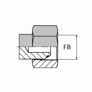 Bouchon femelle tournant BSP - 1/4' , 13.15