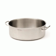 Casserole basse en acier inoxydable Comas Magna Expert 24 cm - gris inox 8425734121371