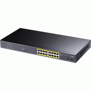 CUDY GS1020PS2 Switch 16 ports Gigabit PoE+, 2 ports Gigabit SFP 200W_0
