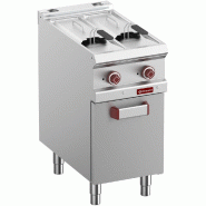 Diamond - Friteuse électrique 2 cuves de 7 litres sur armoire - réf. E7/F2V7A4-N - inox AKS-E7/F2V7A4-N