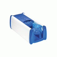 Distributeur de couvre-chaussures horizontal - mécanique - capacité 50 - inclus 100 recharges polyéthylène Distributeur de couvre-chaussures horizontal - mécanique - capacité 50 - inclus 100 recharges polyéthylène