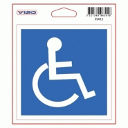 Etiquettes signalétiques adhésives  115 x 115 mm  toilettes hommes