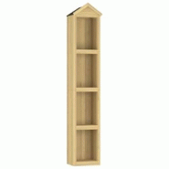 Helloshop26 - Abri de jardin cabane cabanon maison de stockage remise extérieur hangar outils robuste 40 x 33 x 222 cm Bois de pin 02_0022407 - 30002 Helloshop26 - Abri de jardin cabane cabanon maison de stockage remise extérieur hangar outils robuste 40 x 33 x 222 cm Bois de pin 02_0022407 - 30002