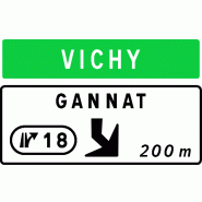 Panneau directionnel Da41d - Sortie numérotée - WP Signalisation - résine thermoplastique, recyclable, éco-responsable Panneau directionnel Da41d - Sortie numérotée - WP Signalisation - résine thermoplastique, recyclable, éco-responsable