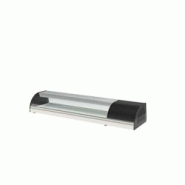 CORECO Vitrinette A Sushis Avec Double Evaporateur - 0/+5 - 1400X410X255 - Interieur Fond Plat Pour Accueillir Des Plats (Non Inclus) BCS-6 - Acier in CORECO Vitrinette A Sushis Avec Double Evaporateur - 0/+5 - 1400X410X255 - Interieur Fond Plat Pour Accueillir Des Plats (Non Inclus) BCS-6 - Acier in