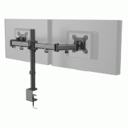 Hjh OFFICE Fixation pour écran VM-MF2 2- bras 13 - 27 pouce noir - noir acier 802000