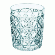 Lot de 6 verres gobelets 300 ml bleus, HAVANA Lot de 6 verres gobelets 300 ml bleus, HAVANA