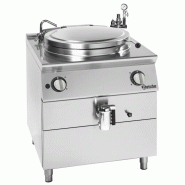 Marmite électrique PRO 150 Litres, à chauffage indirect, avec vidange, 21 000 W, 400 V - MONO