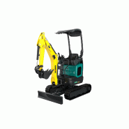 Mini-pelle - AMX 12 - AMMANN - Kubota 13.7 cv - Voie variable hydraulique