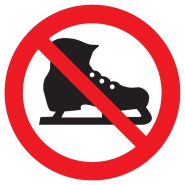 Panneaux adhésifs ronds 80 mm interdictions obligations - ADPNR-TL02/IPTN_0