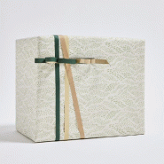 Papier cadeau kraft Toscane vert 0,70x25m