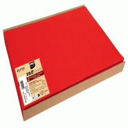 Pronappe - Réf.S340109I - Carton de 500 Sets de table SPUNBOND - matière recyclable 100% polypropylène - 30x40 cm - 5 barquettes de 100 sets Rouge
