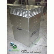 Purificateur d'air professionnel, facilement transportable pour la purification de l'air sur tout type de chantier - girardeau