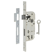 SERRURE ENCASTRABLE POUR PORTE D'INTÉRIEUR 1 TOUR Z/BC 1 CLÉ