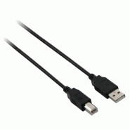 V7 Cble USB 2.0 A mle vers USB 2.0 B mle, noir 2m 6.6ft