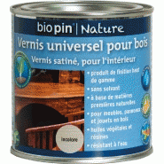 Vernis universel pour bois 0,375 l - incolore Vernis universel pour bois 0,375 l - incolore