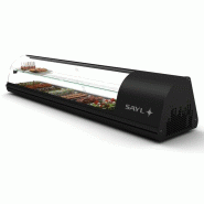 Vitrine réfrigérée à tapas CLASSIC - 2 niveaux - 8 bacs GN 1/3 - 1788 mm - V28N | Sayl Barcelona